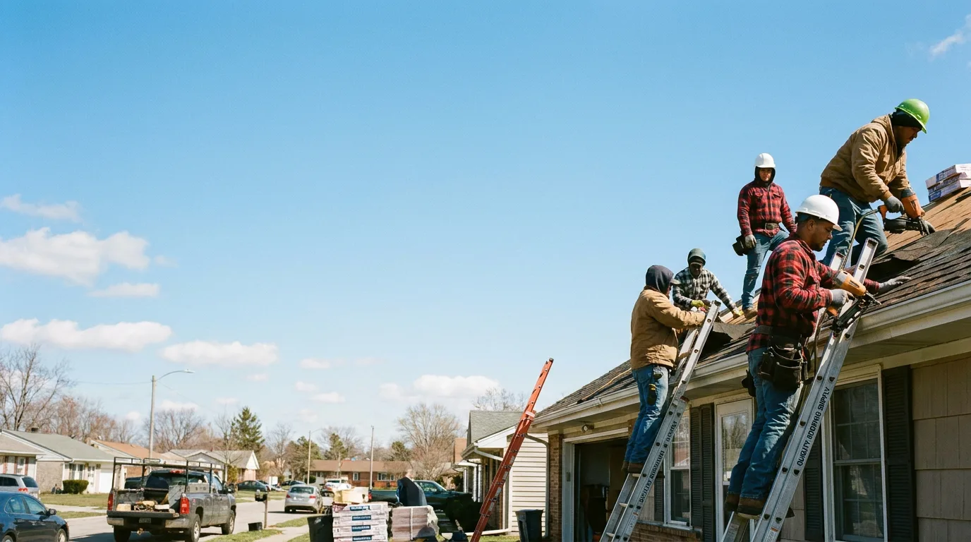 Roofing in Herrick, IL near me